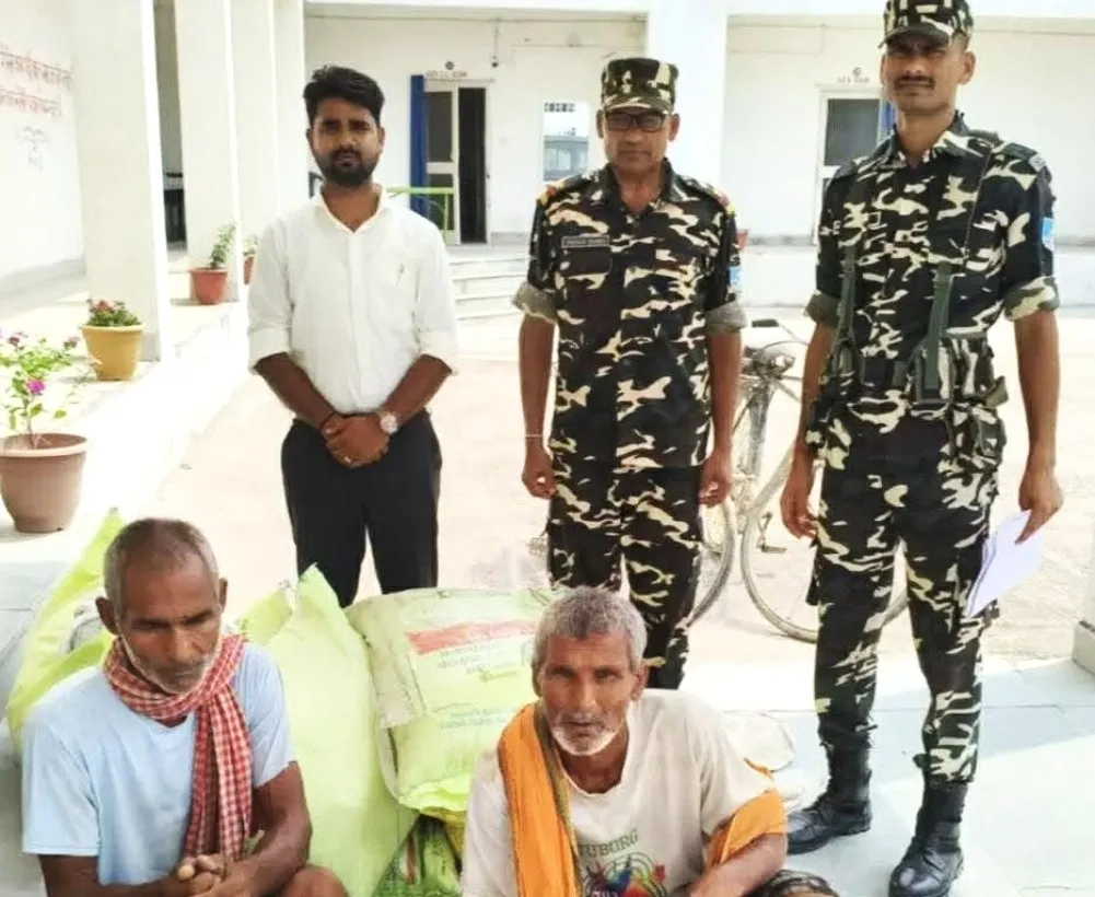 मल लिएर नेपाल आउँदै गर्दा बिहारमा २ नेपाली पक्राउ