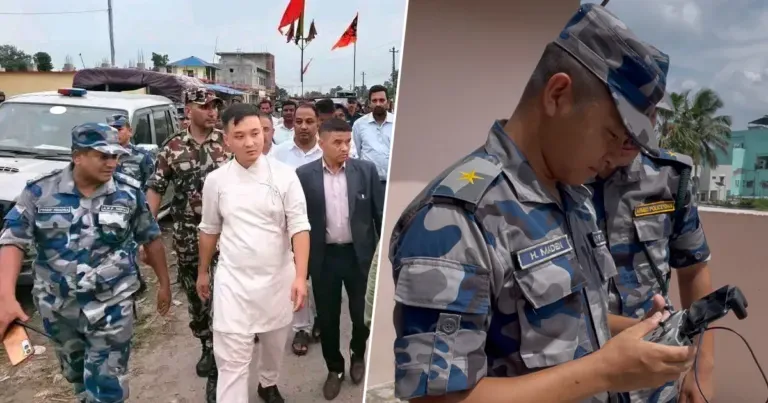 गृहमन्त्री सुधन गुरुङको निर्देशनमा ड्रोनबाट सुरक्षा अनुगमन तीव्र